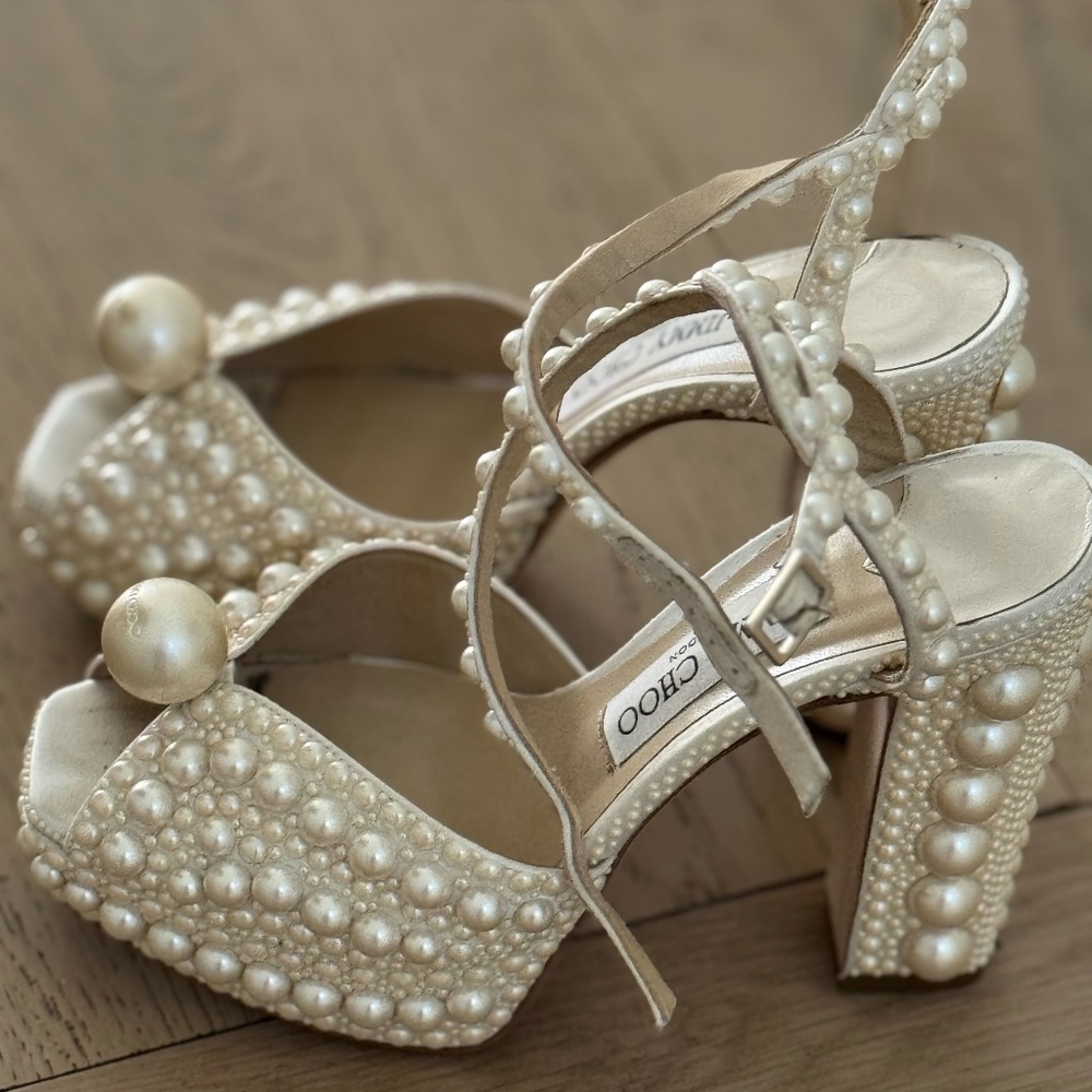 JIMMY CHOO Sacaria Platform 120